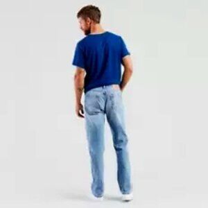 Levi's 505 Jeans Regular Fit Straight Size 36W x 28L Kalsomine Wash #00505-1277